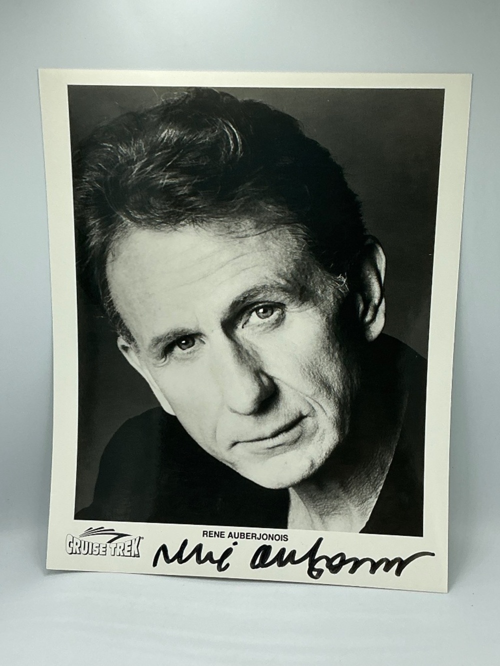 Star Trek DS9  Autograph Rene Auberjonois Signed Photo Odo Cruise Trek 8x10